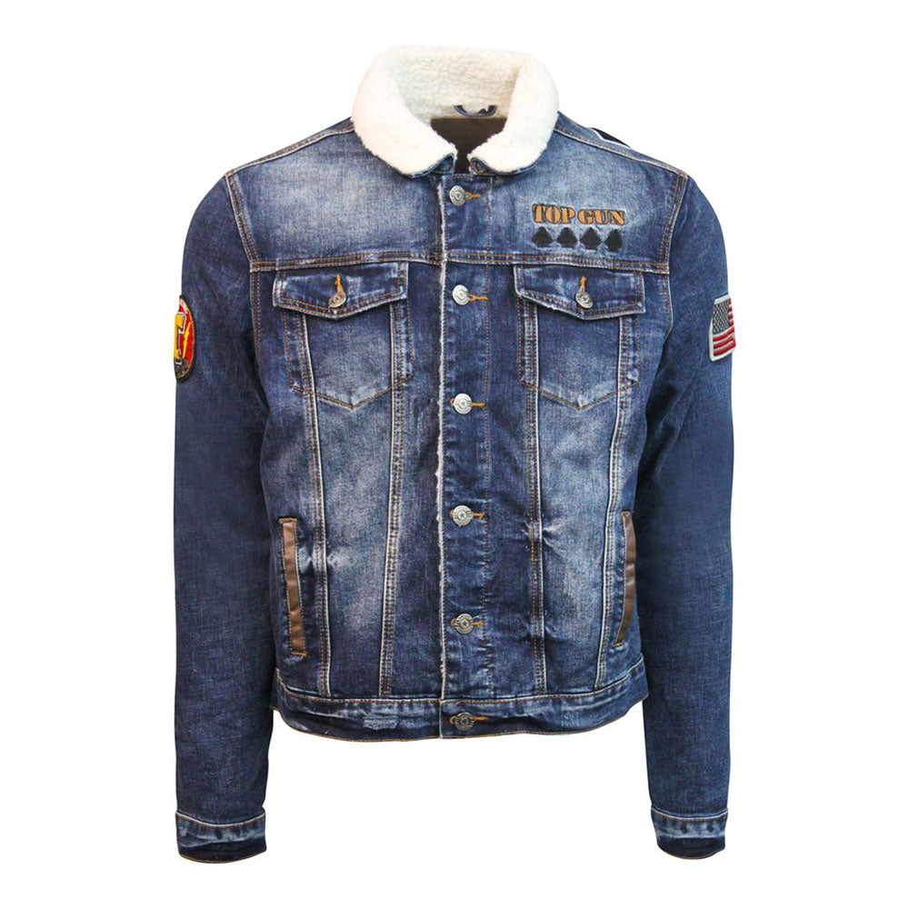 Top Gun Lined Denim Jacket