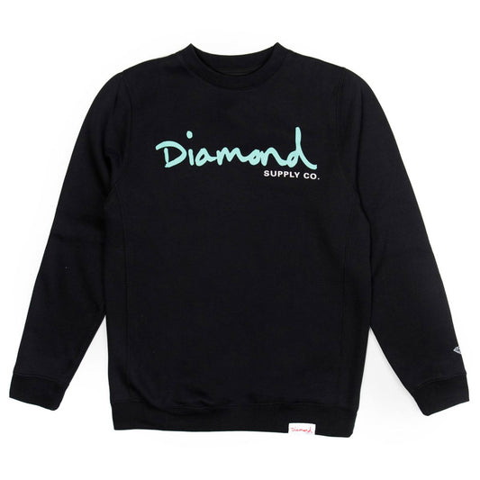 Diamond Supply Co OG Script Core Sweatshirt Black