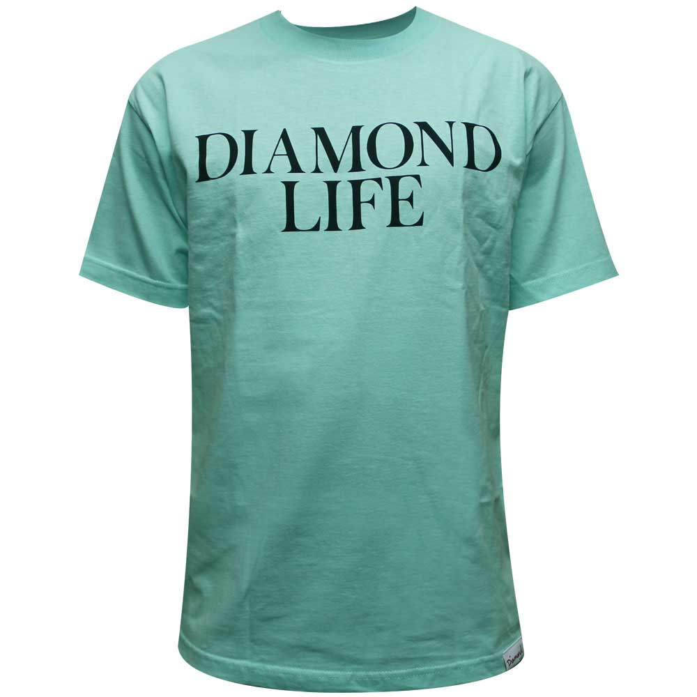 Diamond Supply Co Diamond Life T-shirt Diamond Blue