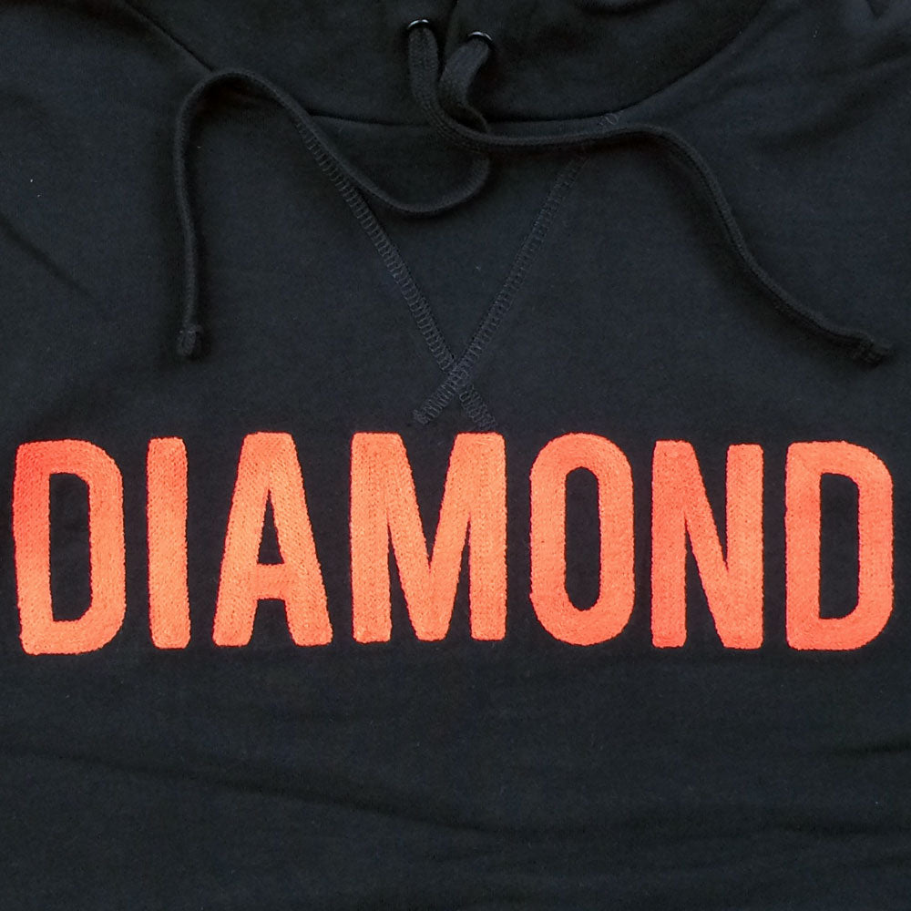 Diamond Supply Co Diamond French Terry Pullover Hoodie Black