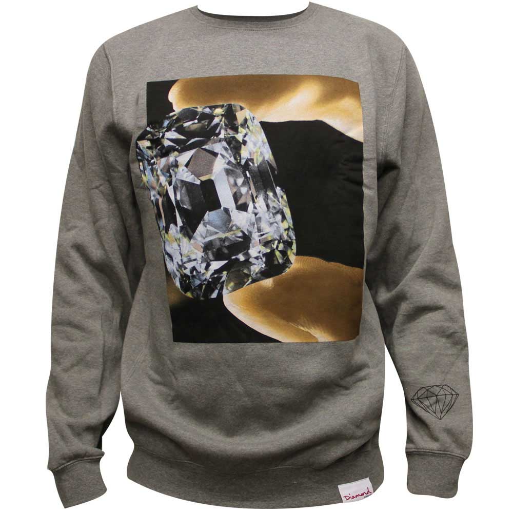 Diamond Supply Co Gem Sweatshirt Heather