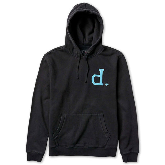 Diamond Supply Co Un Polo Hoodie Black Blue