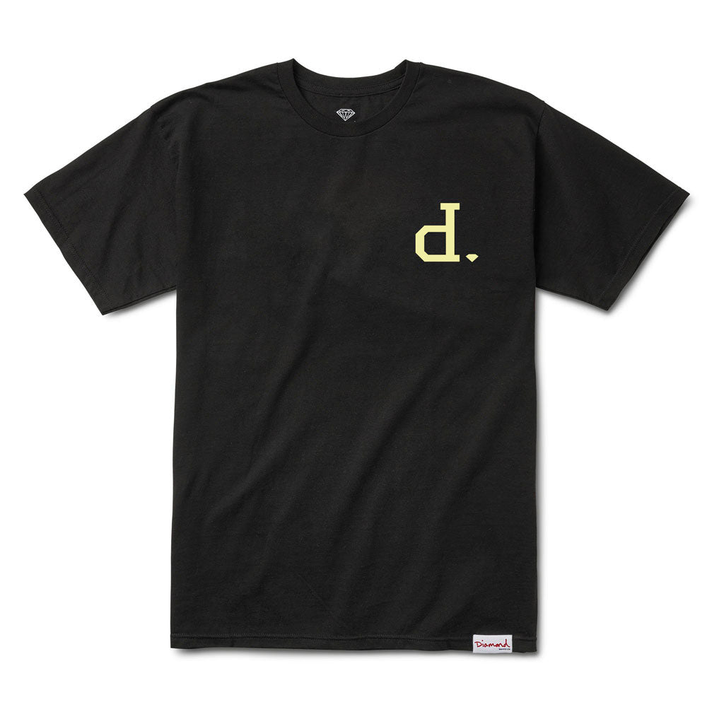 Diamond Supply Co Un Polo T-shirt Black