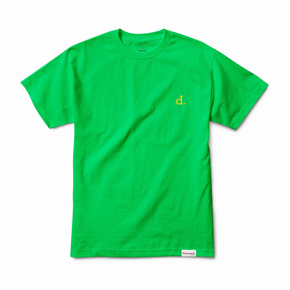 Diamond Supply Co Mini Un Polo T-shirt Kelly Green