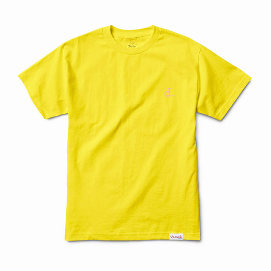 Diamond Supply Co Mini Un Polo T-shirt Yellow