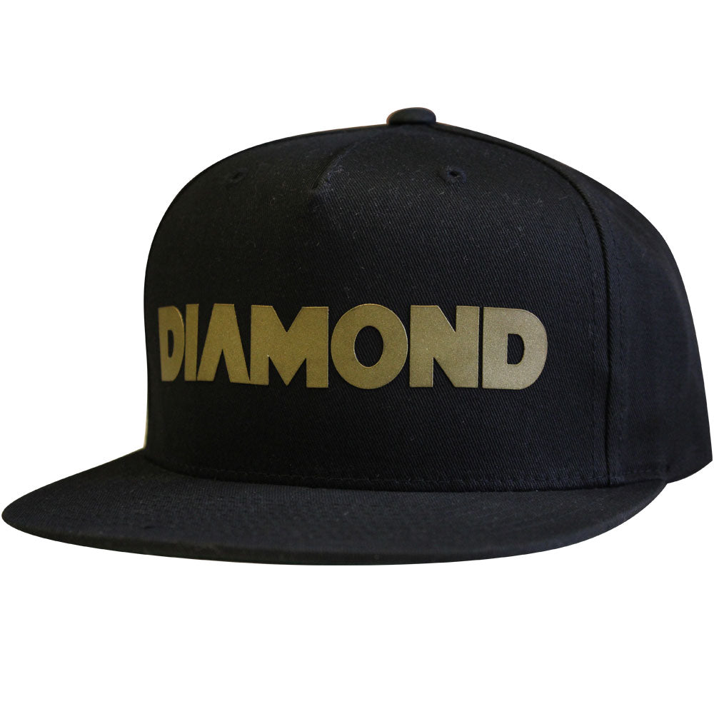 Diamond Supply Co Track Snapback Black