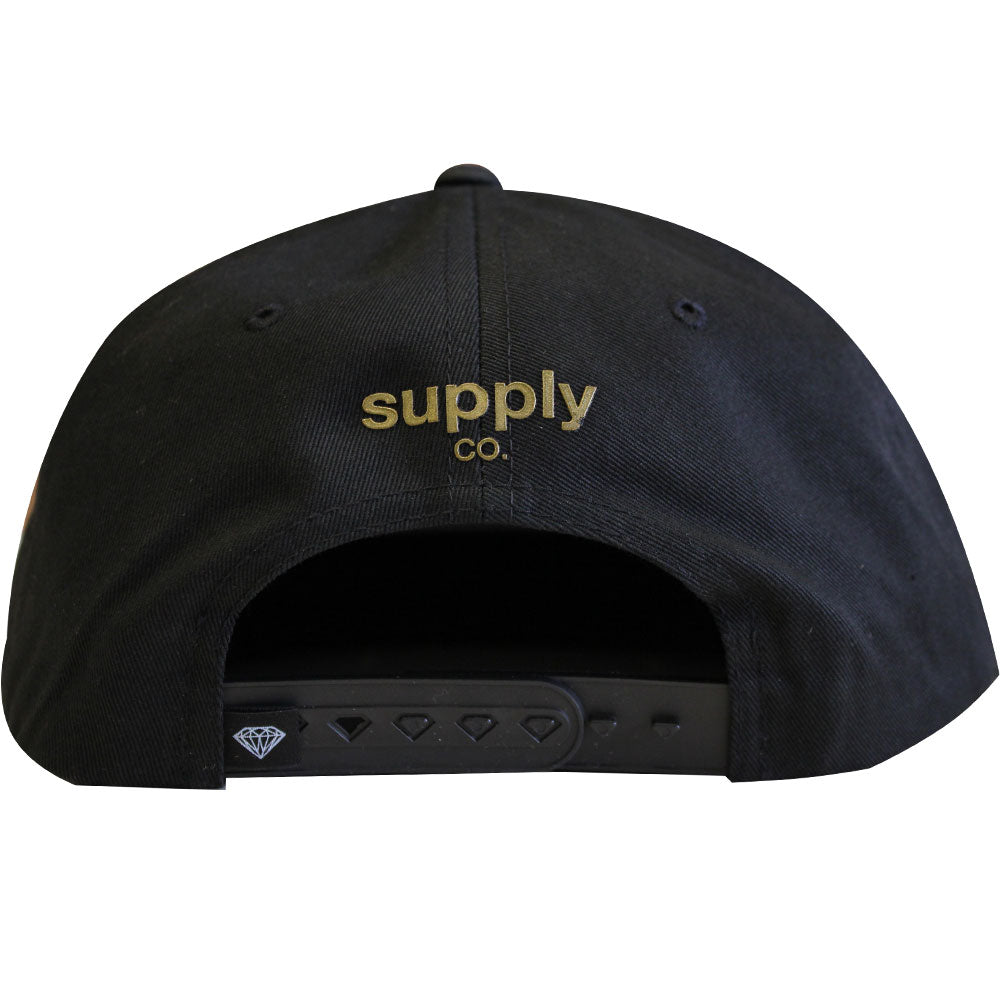 Diamond Supply Co Track Snapback Black