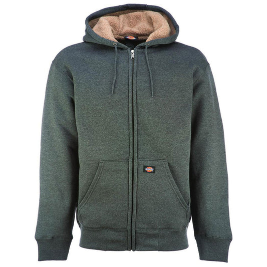 Dickies Sherpa Lined Fleece Hoodie Grey