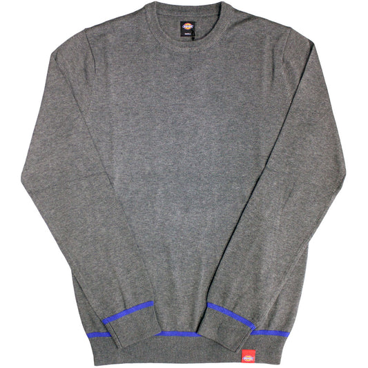 Dickes Auburn Knit Sweater Dark Grey Melange