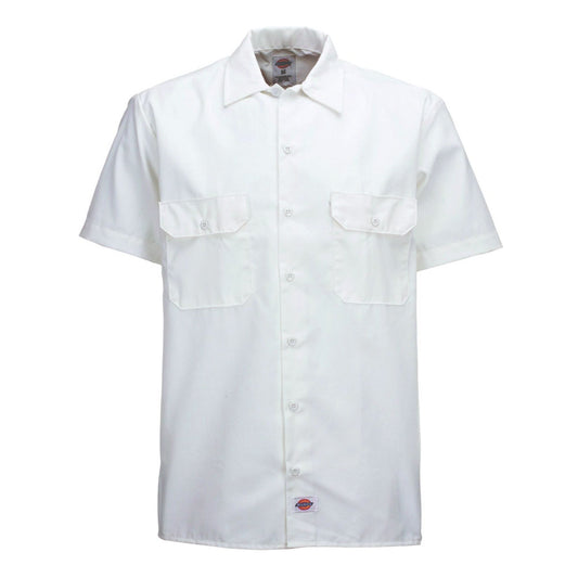 Dickies 1574 Short Sleeve Work Shirt White