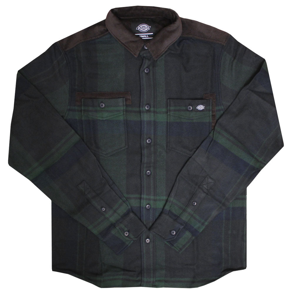 Dickies Lannon Long Sleeve Shirt Green