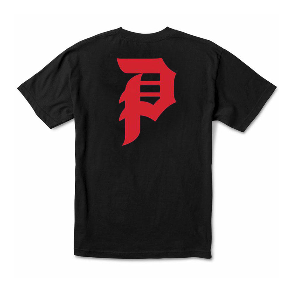 Primitive Apparel Dirty P T-Shirt Black Red