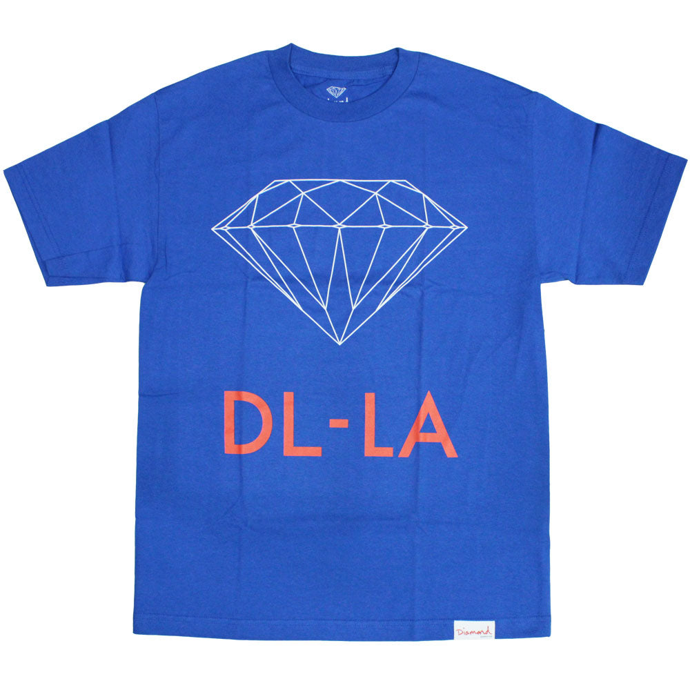 Diamond Supply Co DL-LA T-Shirt Royal