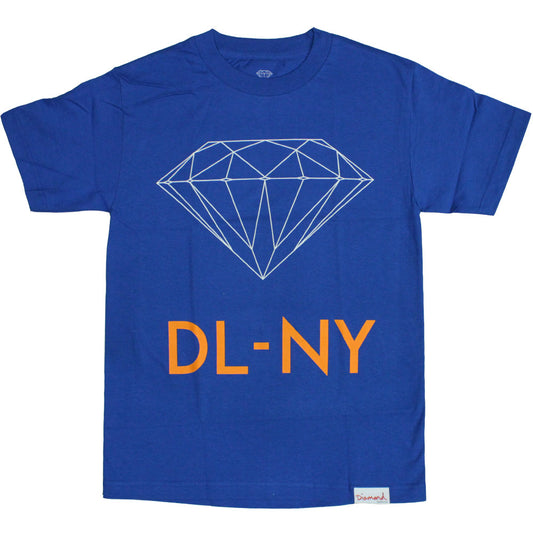 Diamond Supply Co DL-NY T-Shirt Royal