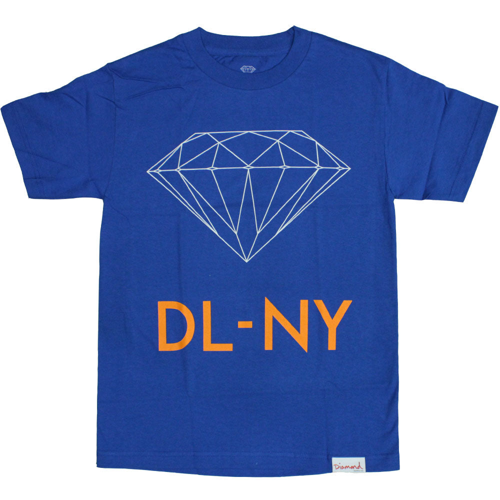 Diamond Supply Co DL-NY T-Shirt Royal
