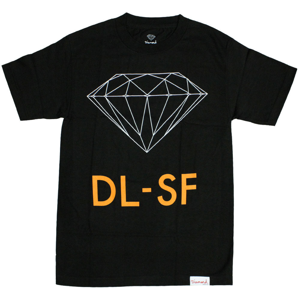 Diamond Supply Co DL-SF T-Shirt Black