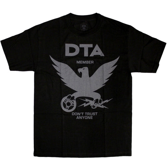 DTA RS Eagle New T-shirt Black Grey