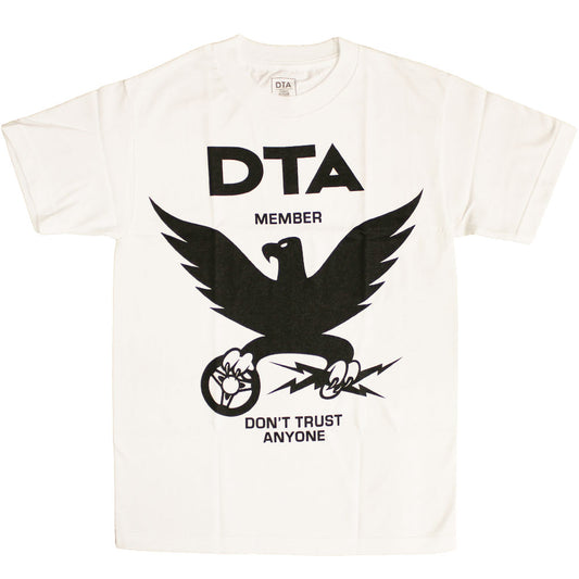 DTA RS Eagle New T-shirt White Black