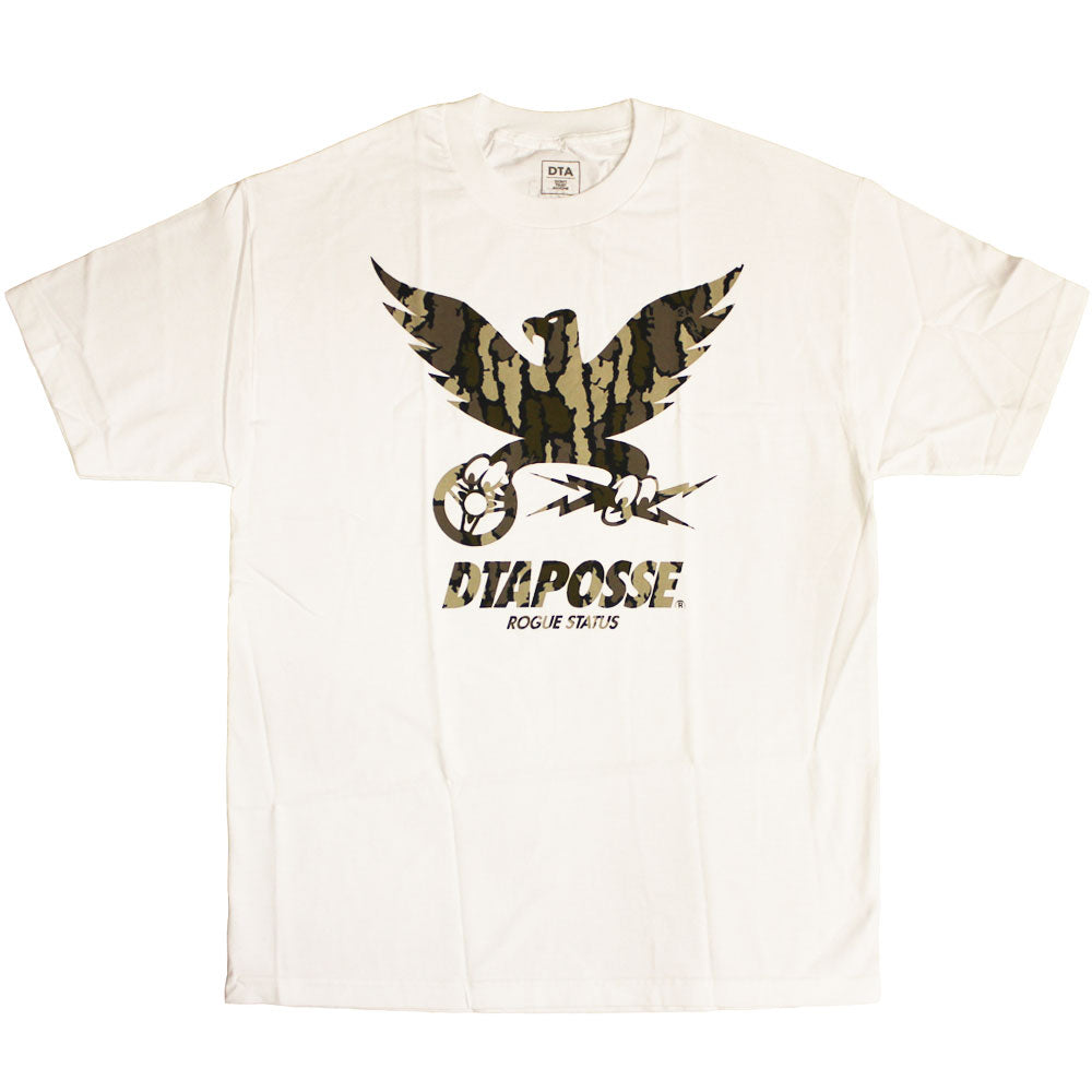 DTA Camo Eagle T-Shirt White Military Camo