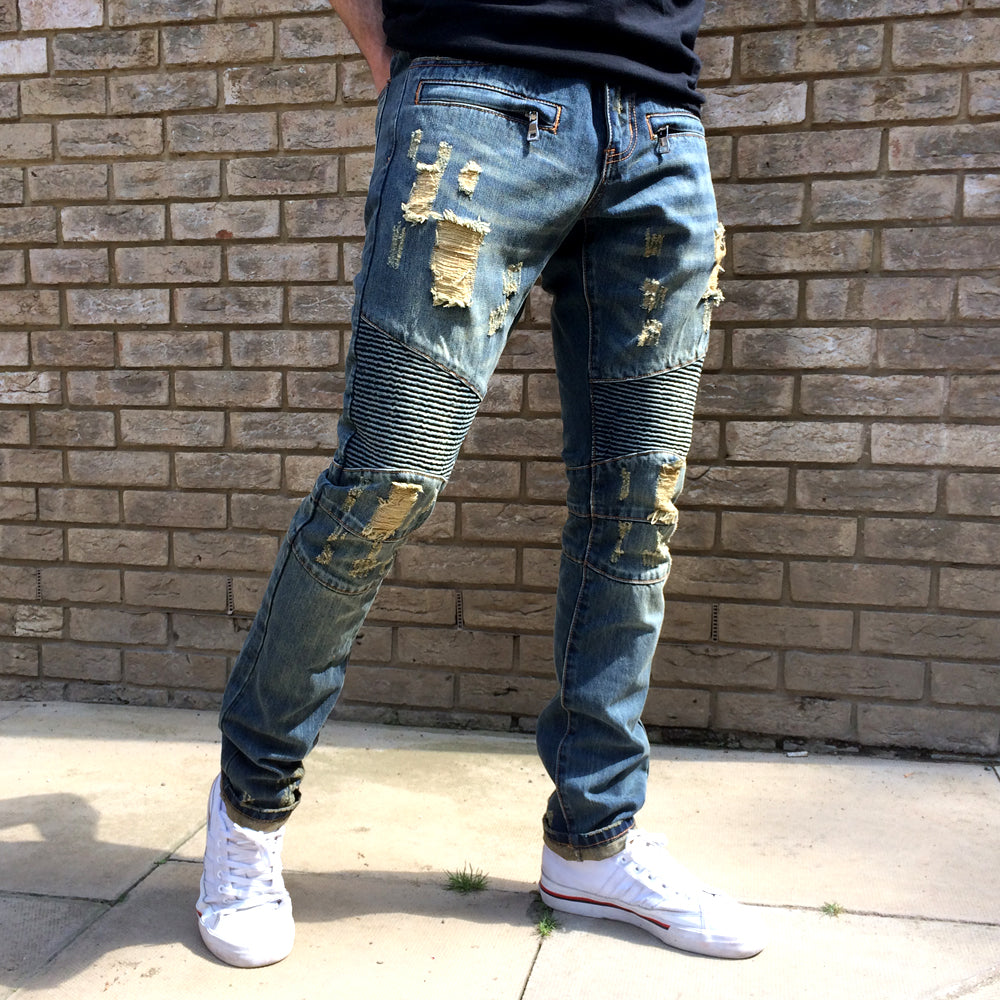 Embellish hotsell Biker Jeans