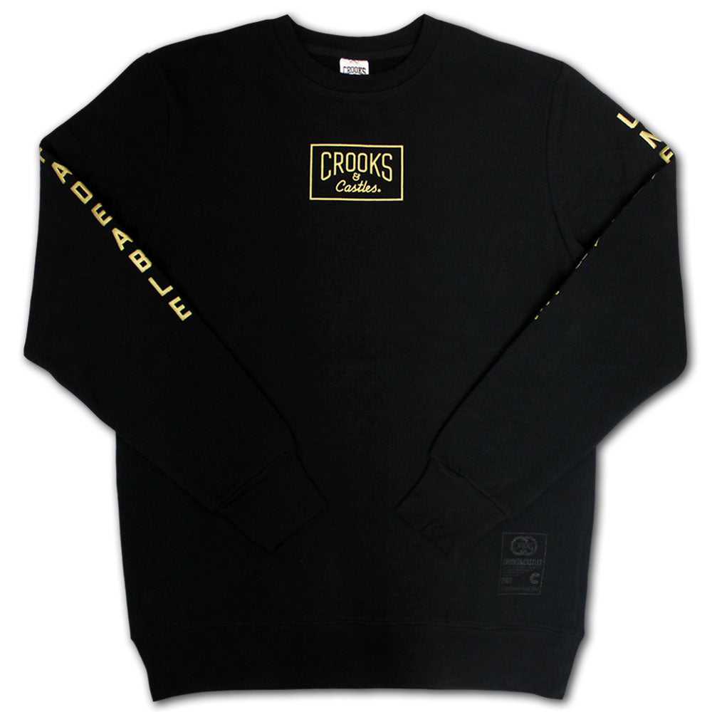 Crooks & Castles Fades Sweatshirt Black