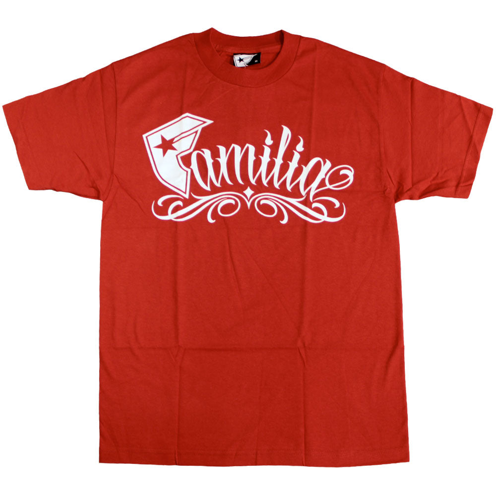 Famous Stars and Straps Familia T-shirt Red White