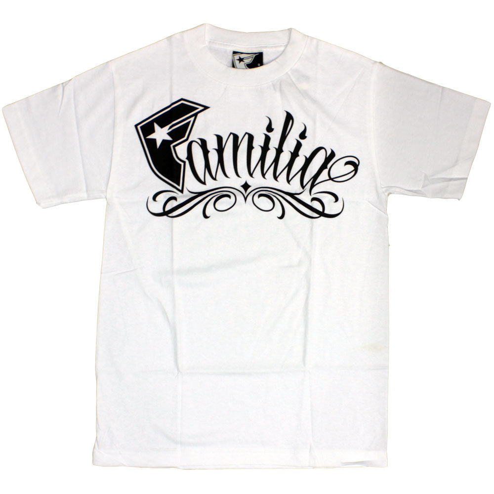 Famous Stars and Straps Familia T-shirt White Black