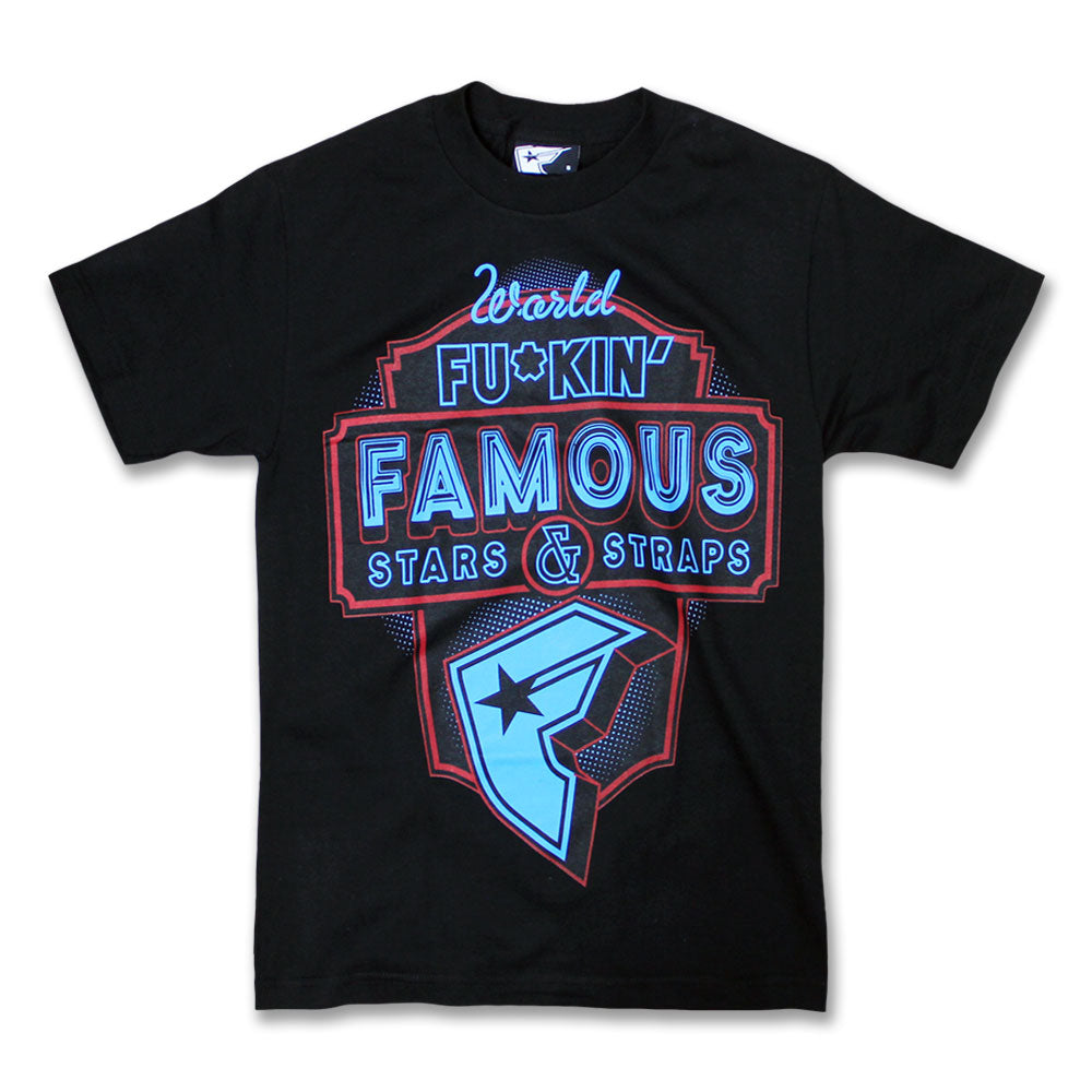 Famous Stars and Straps Our Town T-shirt Black