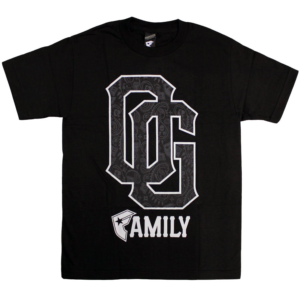 Famous Stars and Straps OG Fam T-Shirt Black