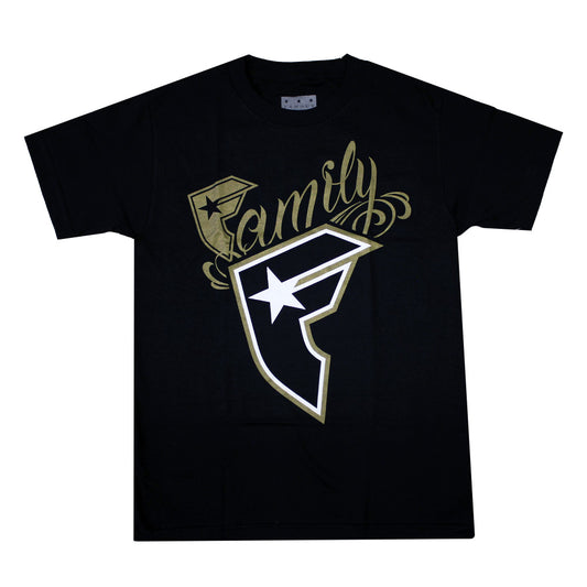 Famous Stars and Straps New Wildcat T-shirt Black