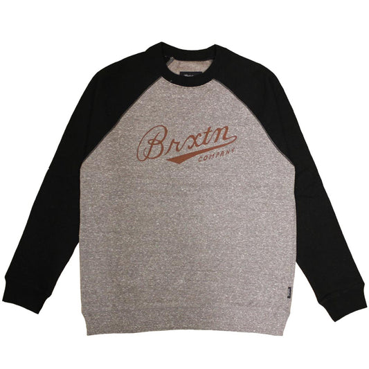 Brixton Fenway Sweatshirt Grey Black