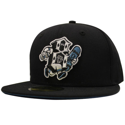 REBEL8 Civil Servant New Era Fitted Baseball Cap Black