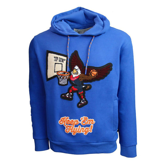 Top Gun Keep'em Flying Pullover Hoodie Royal Blue