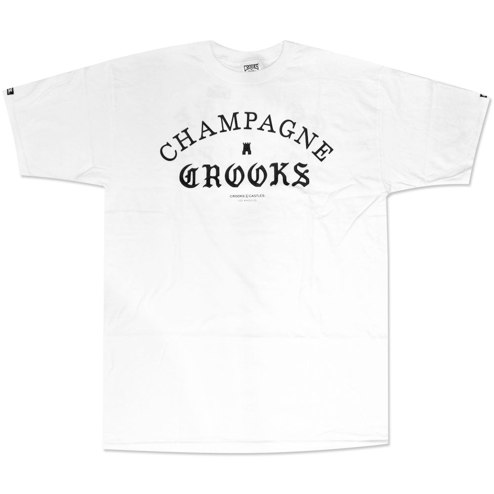 Crooks & Castles Champagne Crooks T-shirt White