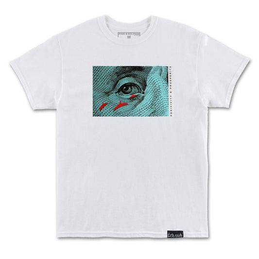 Pink Dolphin Franklin T-Shirt White