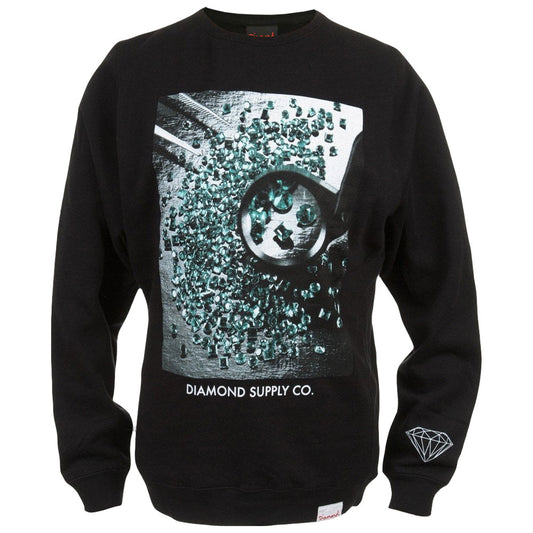 Diamond Supply Co Gem Quality Sweatshirt Black