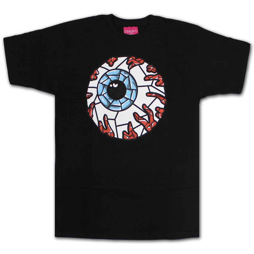 Mishka Stained Glass Keep Watch T-Shirt Black