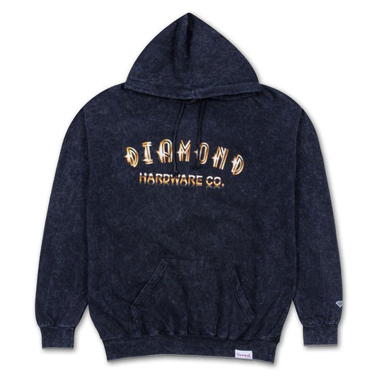 Diamond Supply Co Gold Skull Hoodie Black