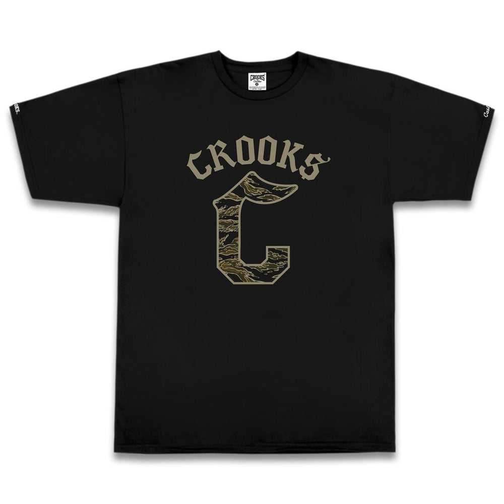 Crooks & Castles Gothic T-shirt Black