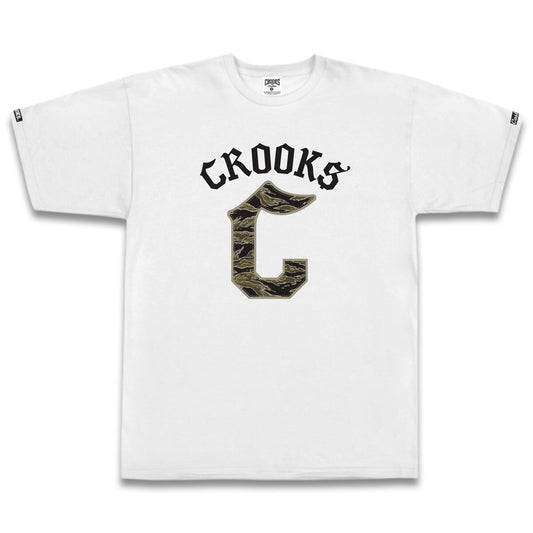 Crooks & Castles Gothic T-shirt White