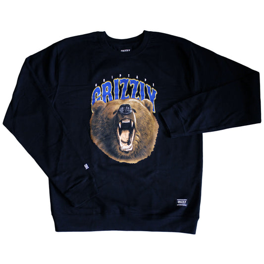 Grizzly Griptape The Roar Sweatshirt Black