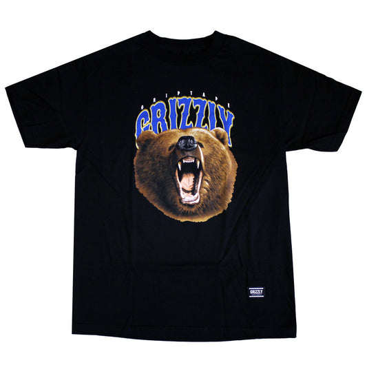 Grizzly Griptape The Roar T-Shirt Black