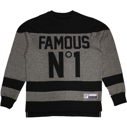 Famous Stars and Straps Hat Trick Sweatshirt Black