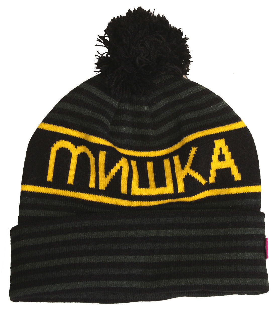 Mishka Heatseeker pom beanie hat green