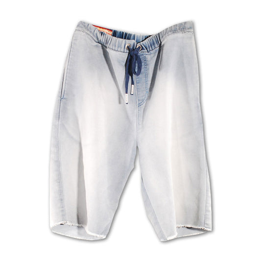 Rivet De Cru Heirloom Wash Napped Denim Fleece Sweat Shorts