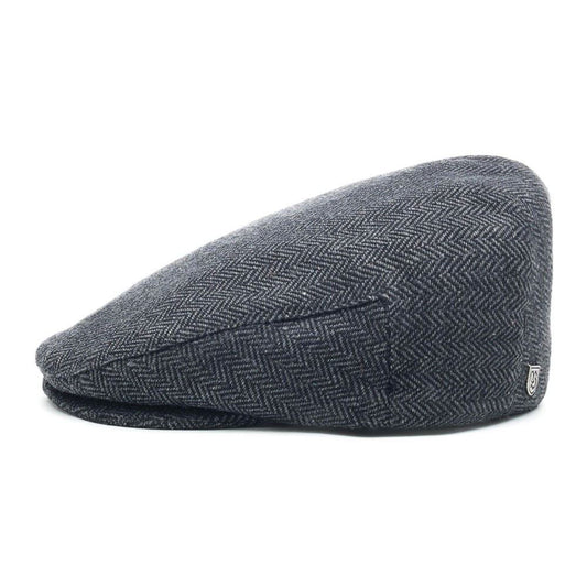 Brixton Hooligan Flat Cap Grey Black