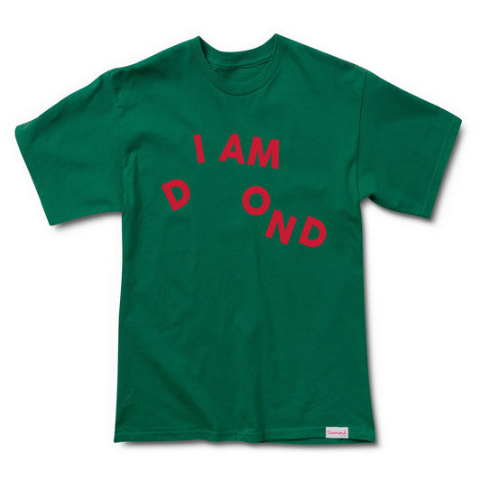 Diamond Supply Co I Am Tee Forest Green