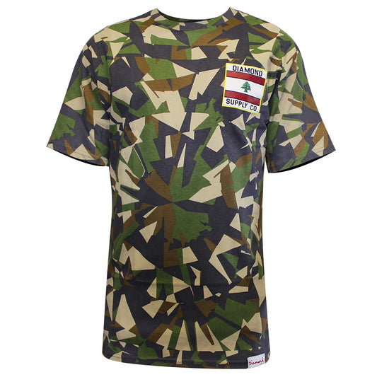 Diamond Supply Co My Country T-Shirt Camo