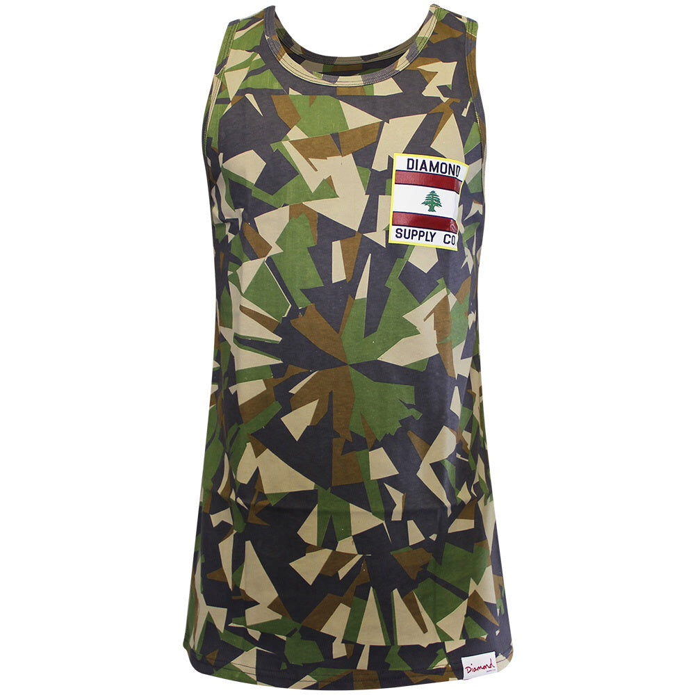 Diamond Supply Co My Country Tank Top Camo