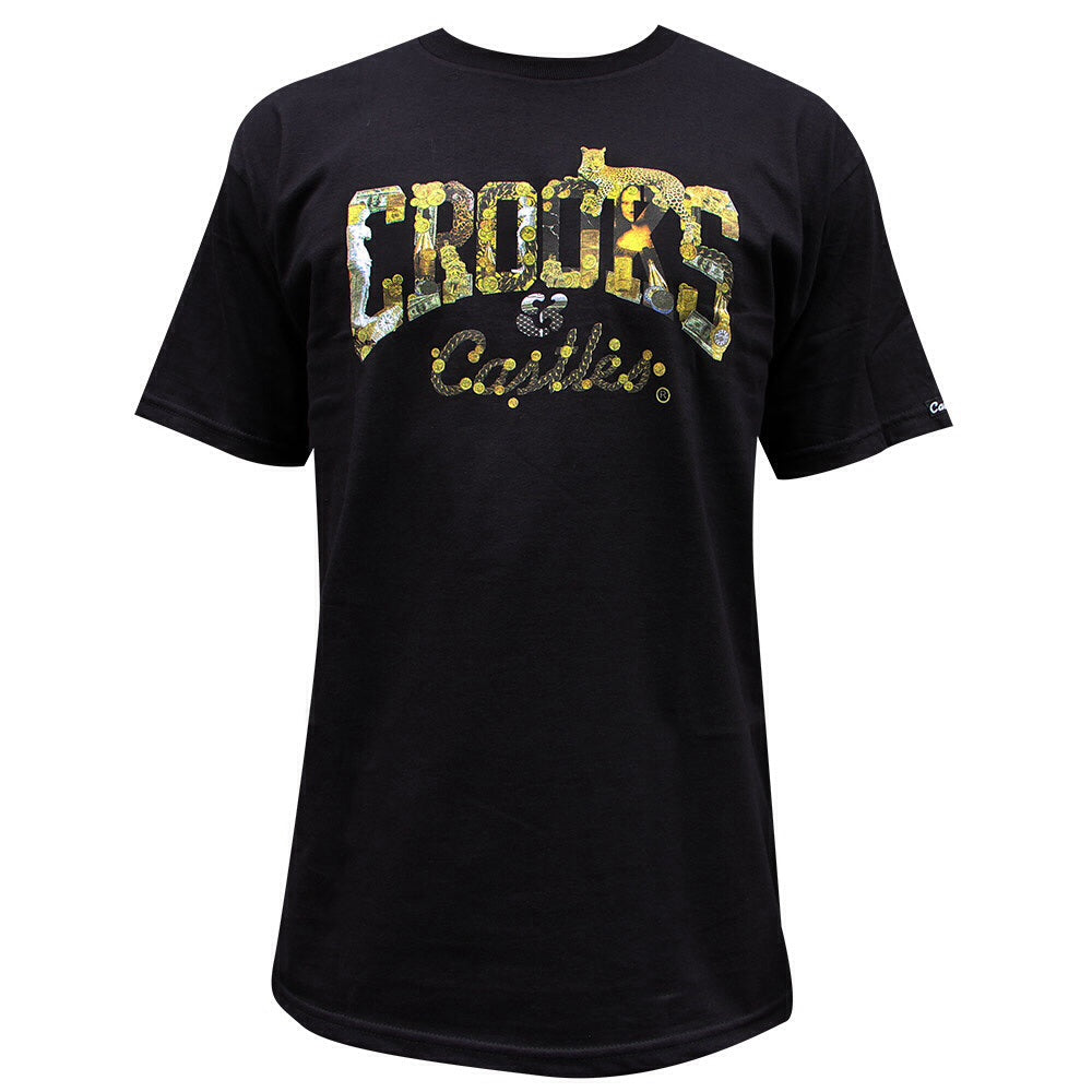 Crooks & Castles Opulence T-Shirt Black